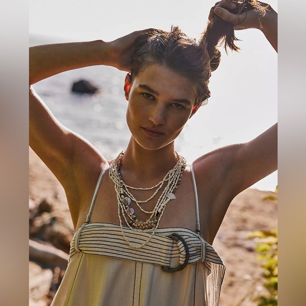 Free People | Milos Layered Necklace - Picture 4 of 4